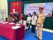 TRƯỜNG TH-THCS THANH MINH TỔ CHỨC TUYÊN TRUYỀN, PHỔ BIẾN GIÁO DỤC PHÁP LUẬT VỀ AN TOÀN GIAO THÔNG NĂM HỌC 2025-2026